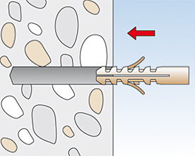 Fischer spreidplug metrische draad M-S montage - Doe het zelf, Dhz-proshop